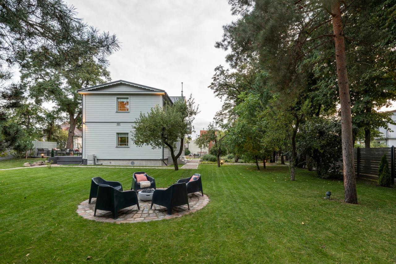 Pine Forest River Villa: Shared Interwar Retreat Near Old Town Kaunas Exterior photo